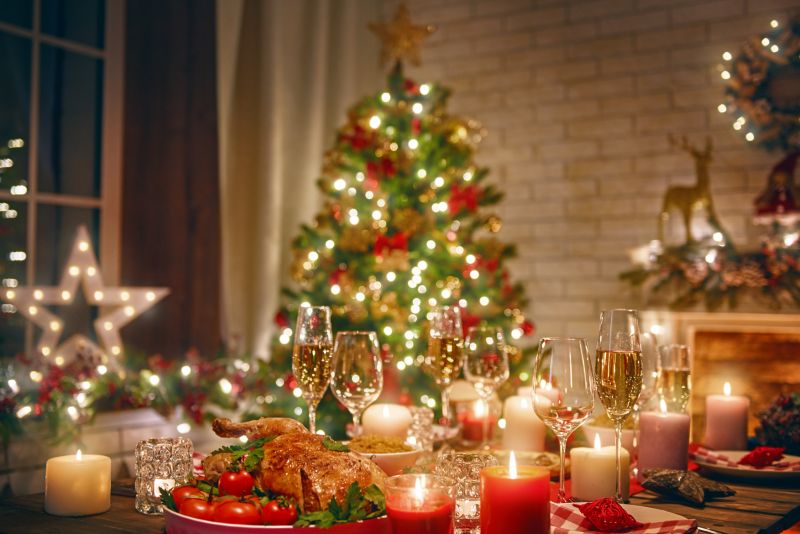 Traditional Cretan Christmas Table